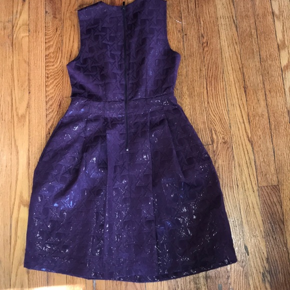 Like new wine color skater dress - Picture 4 of 4